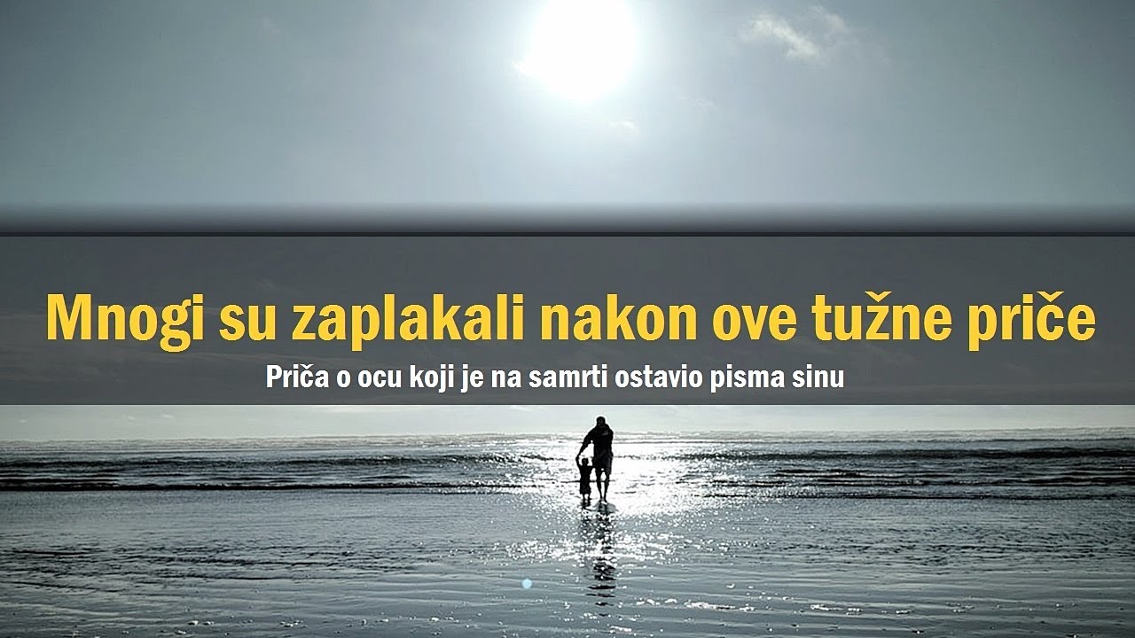 Mnogi su zaplakali nakon ove tužne priče: Priča o ocu koji je na samrti ostavio pisma sinu