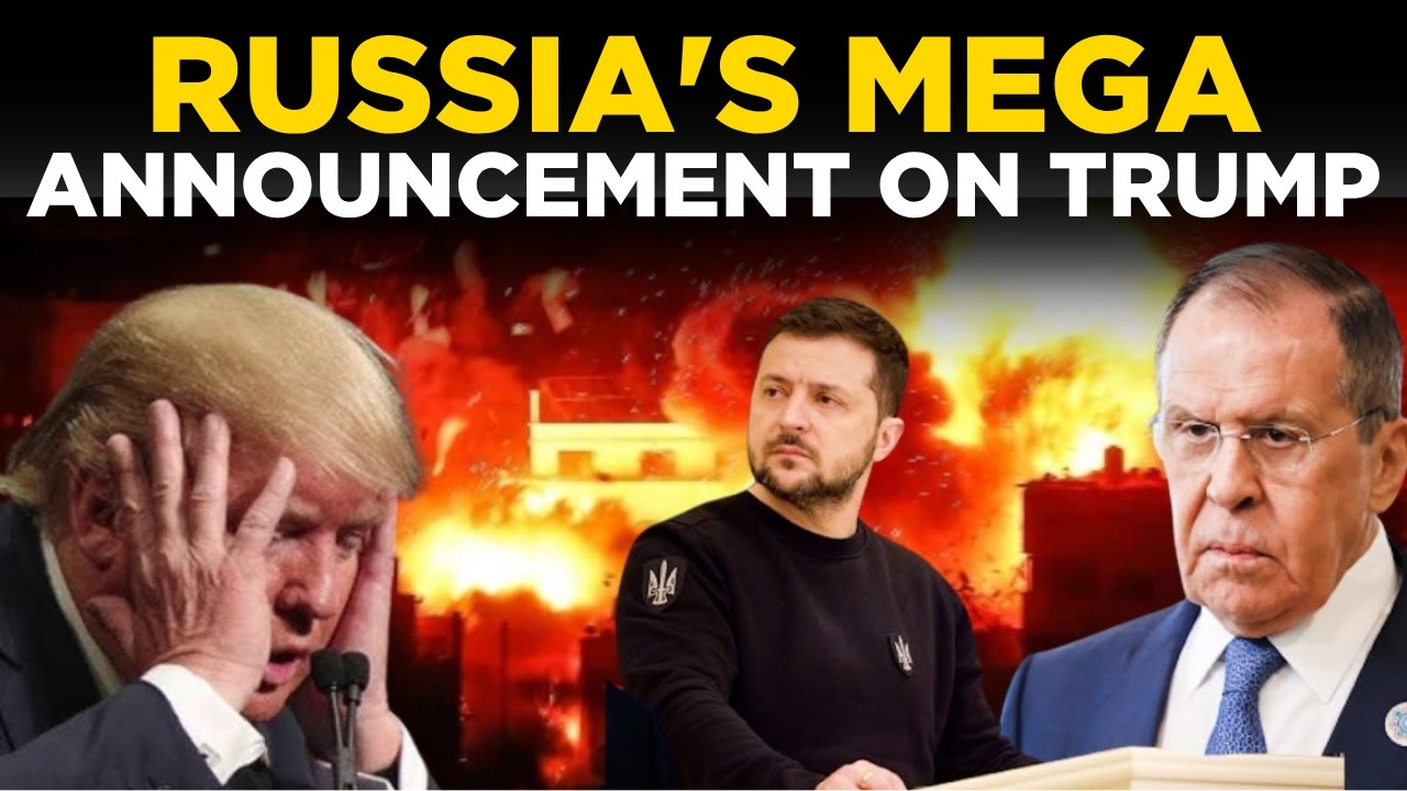 LAVROV NEWS LIVE: Trump's 'UNBELIEVABLE' & TERRIFYING Ukraine War Update News | World News Live