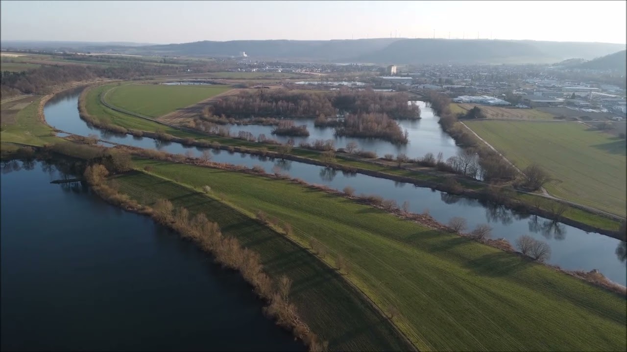 Abendflug Meinbrexer Teiche bei Höxter/ Weser