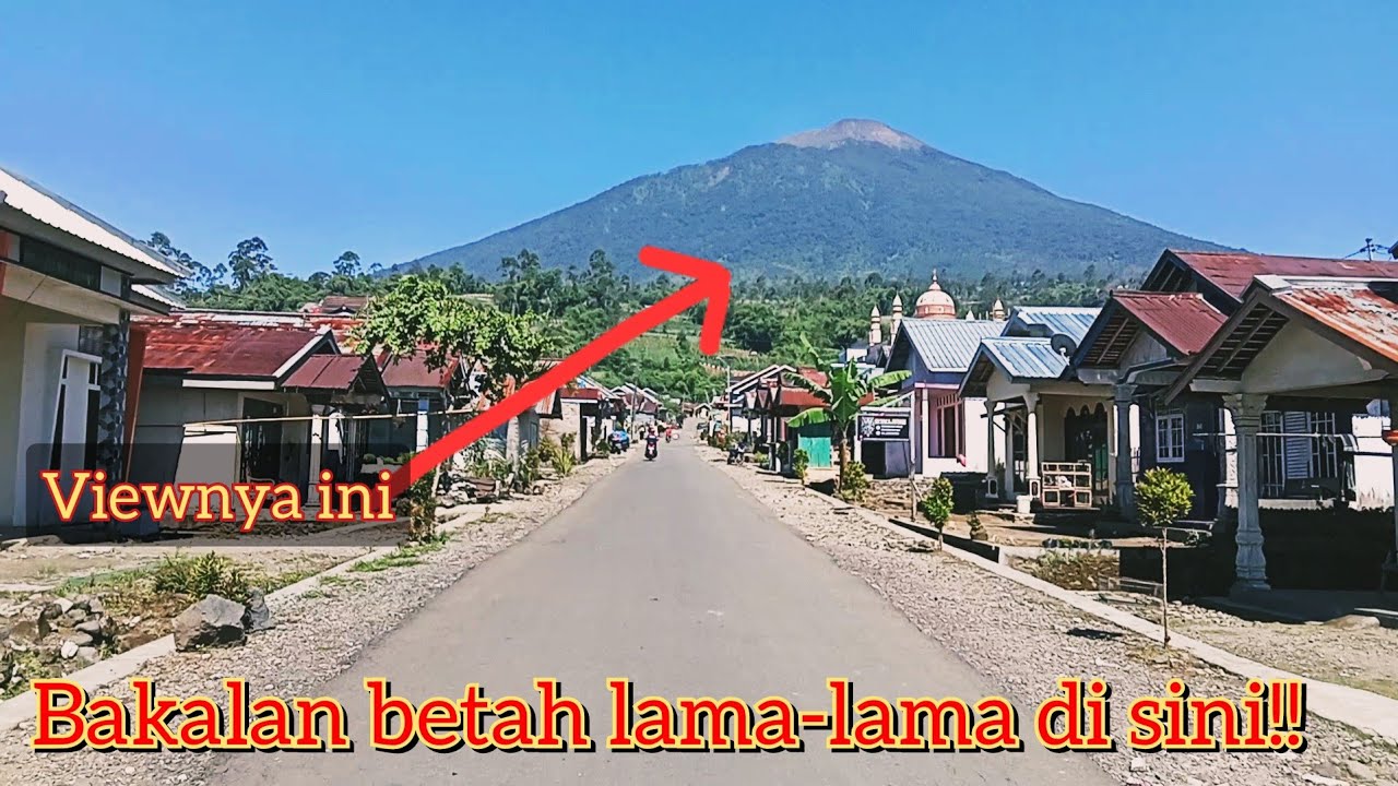 suasana pedesaan|| di bawah kaki gunung Slamet||dan pesona Igir kandang