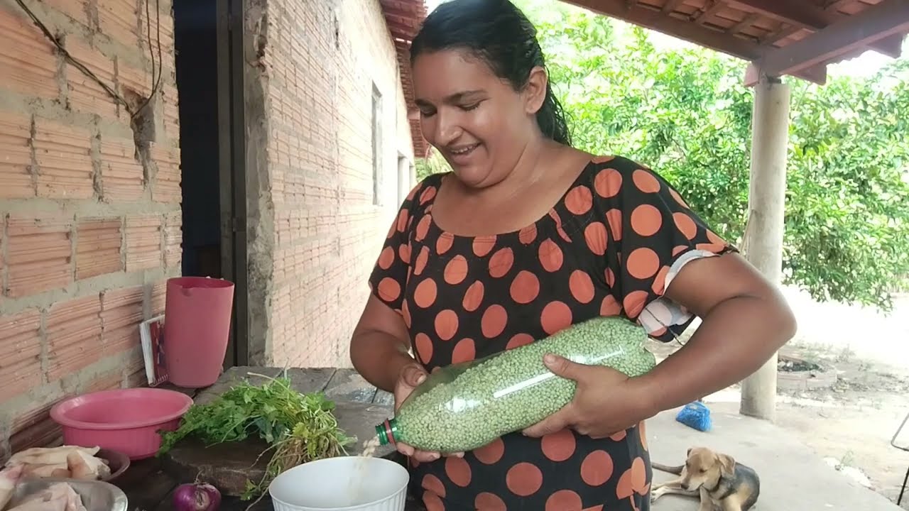 almoço simples do interior