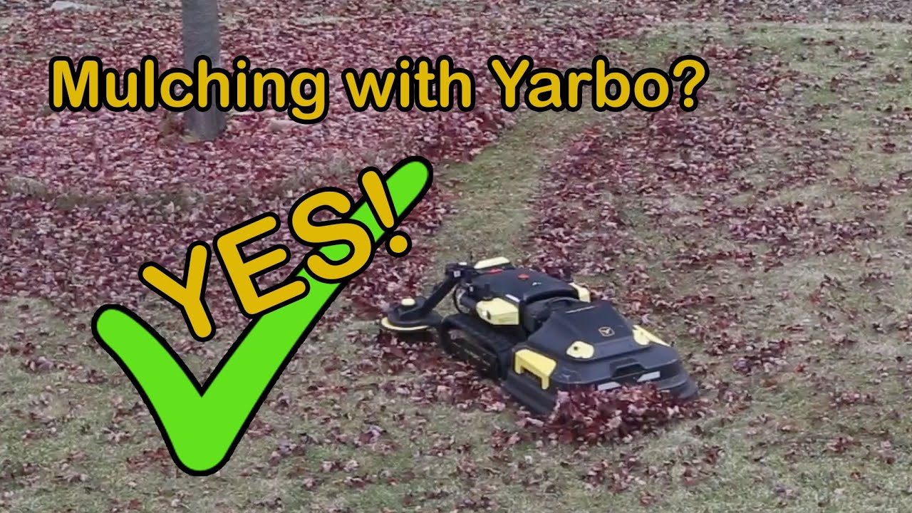 Yarbo M1 Pro - Mulching Demonstration
