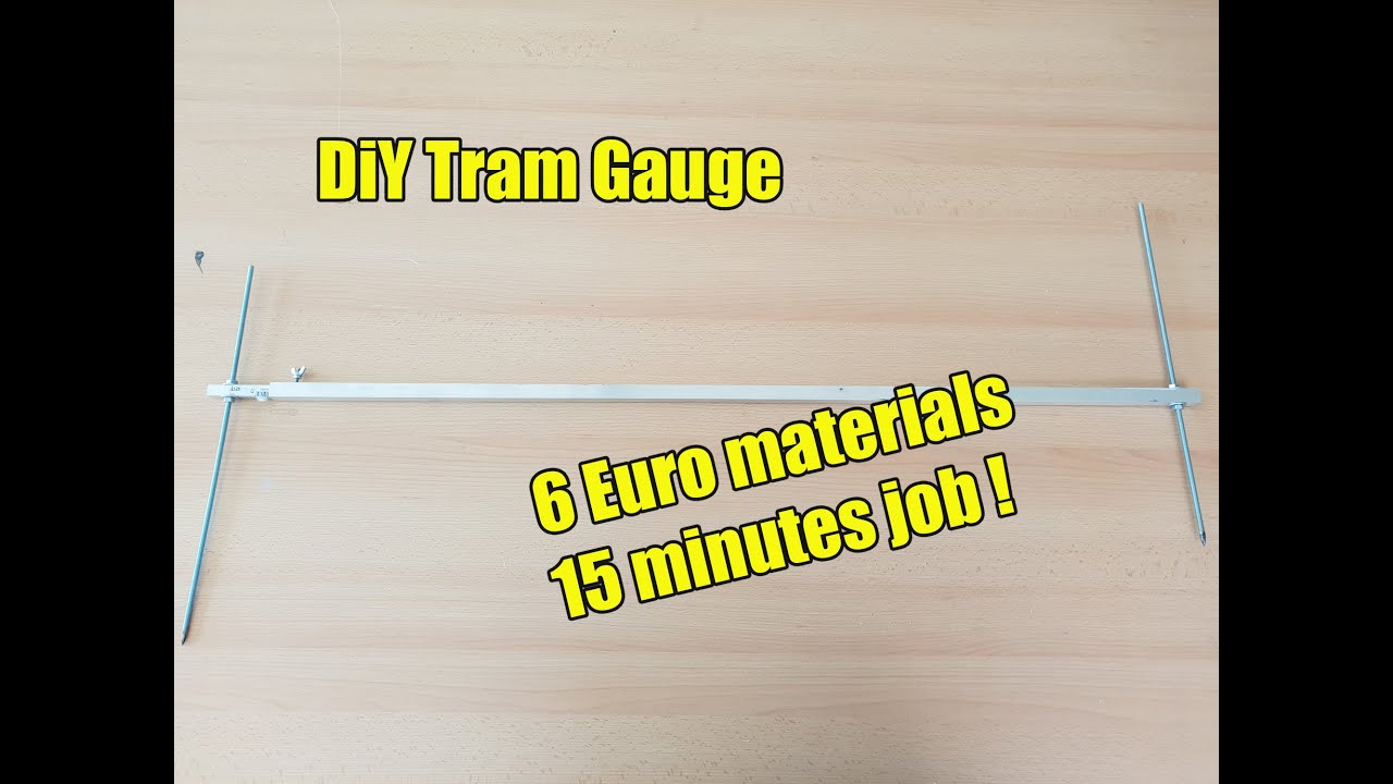 Diy Tram gauge for 6 euro in 15 minutes