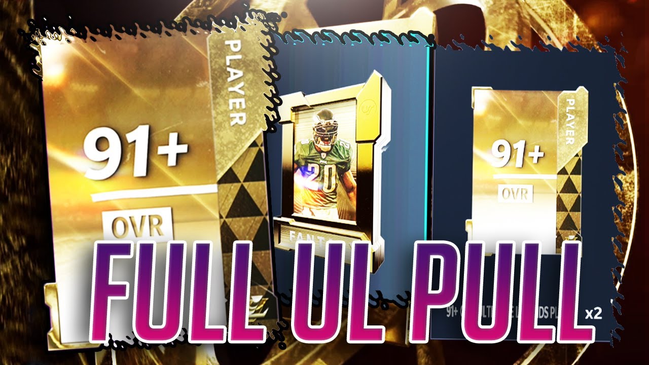 FULL ULIMATE LEGEND PULL! THIS BUNDLE WAS INSANE! UL FANTASY PACK BUNDLE! | MADDEN 21