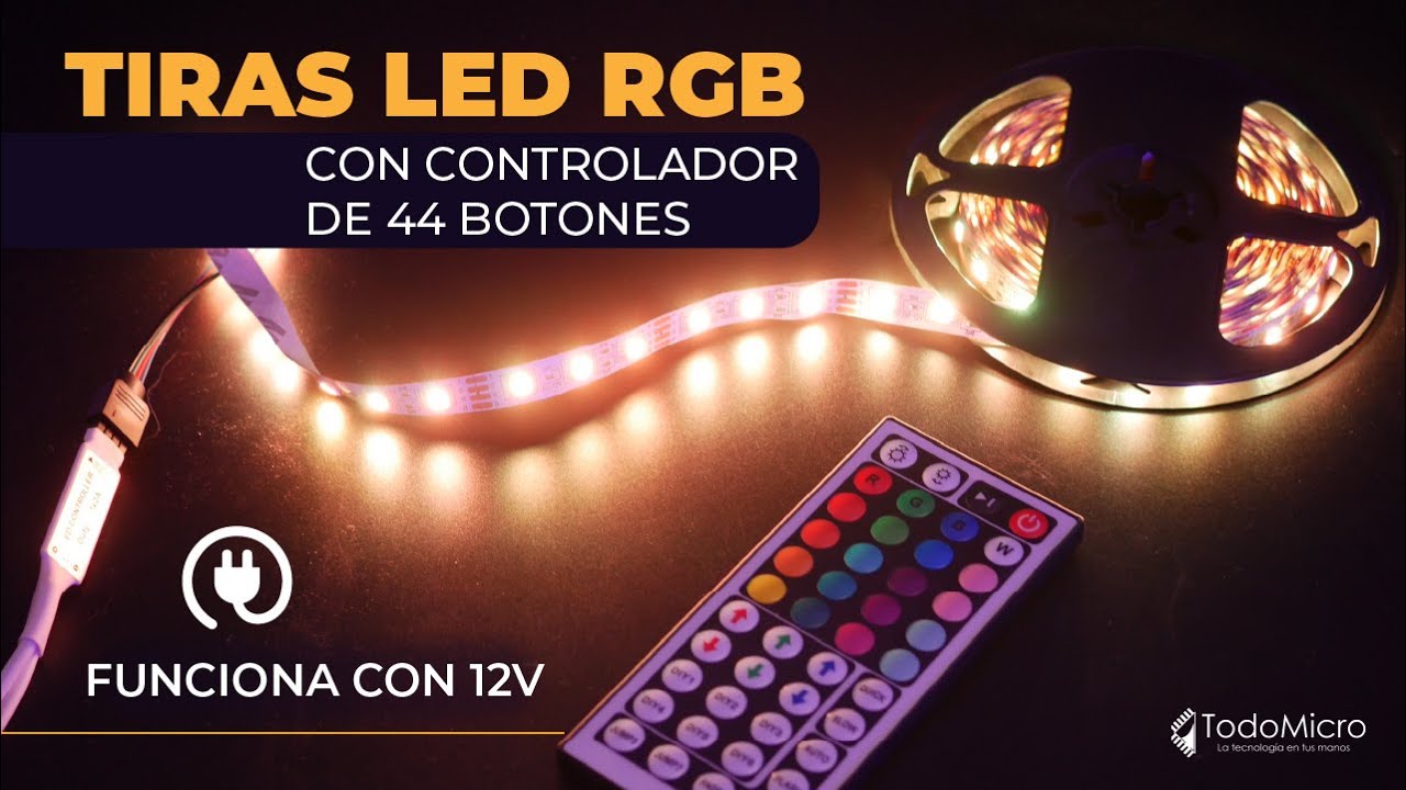 &iquest;C&oacute;mo colocar luces LED RGB? &iexcl;Te mostramos c&oacute;mo funcionan! ⚡ LAS MEJORAS LUCES LED PARA INTERIOR ✨🔥