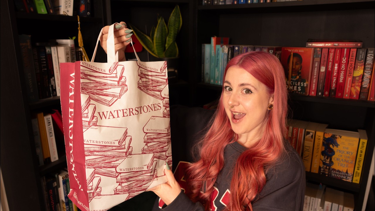 HUGE BOOK HAUL || thrillers & fantasy