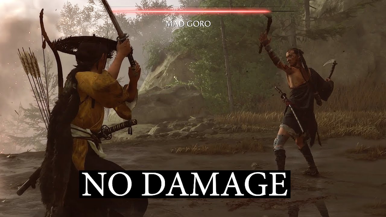 Ghost of Yotei - Mad Goro Boss Fight (No Damage)