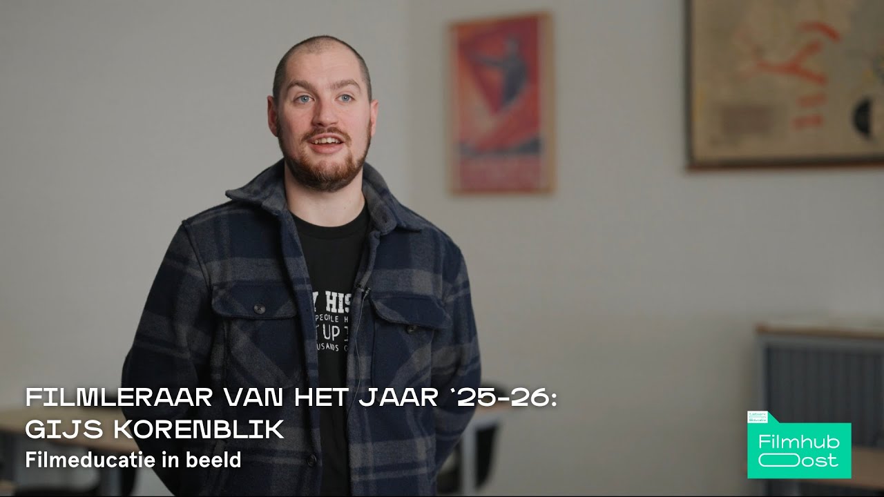Filmleraar van het Jaar '25 - '26: Gijs Korenblik
