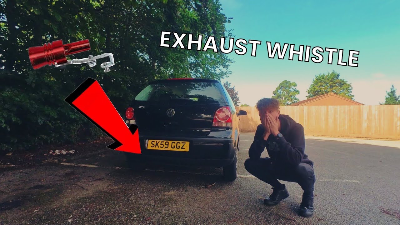 EXHAUST WHISTLE ON THE POLO!