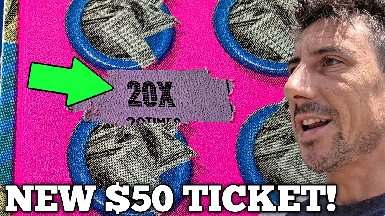 New $50 500X Tickets - Scratch Life🚀