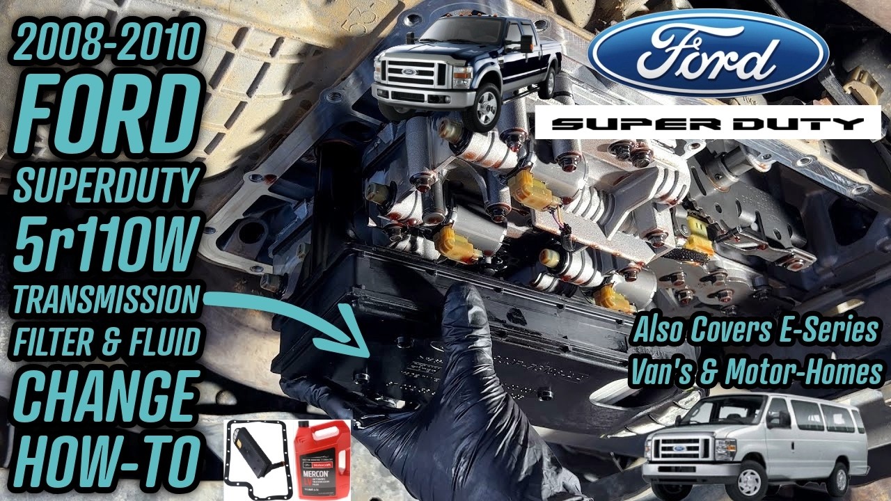 2010 Ford F-250 Transmission Filter & Fluid Replacement How-To