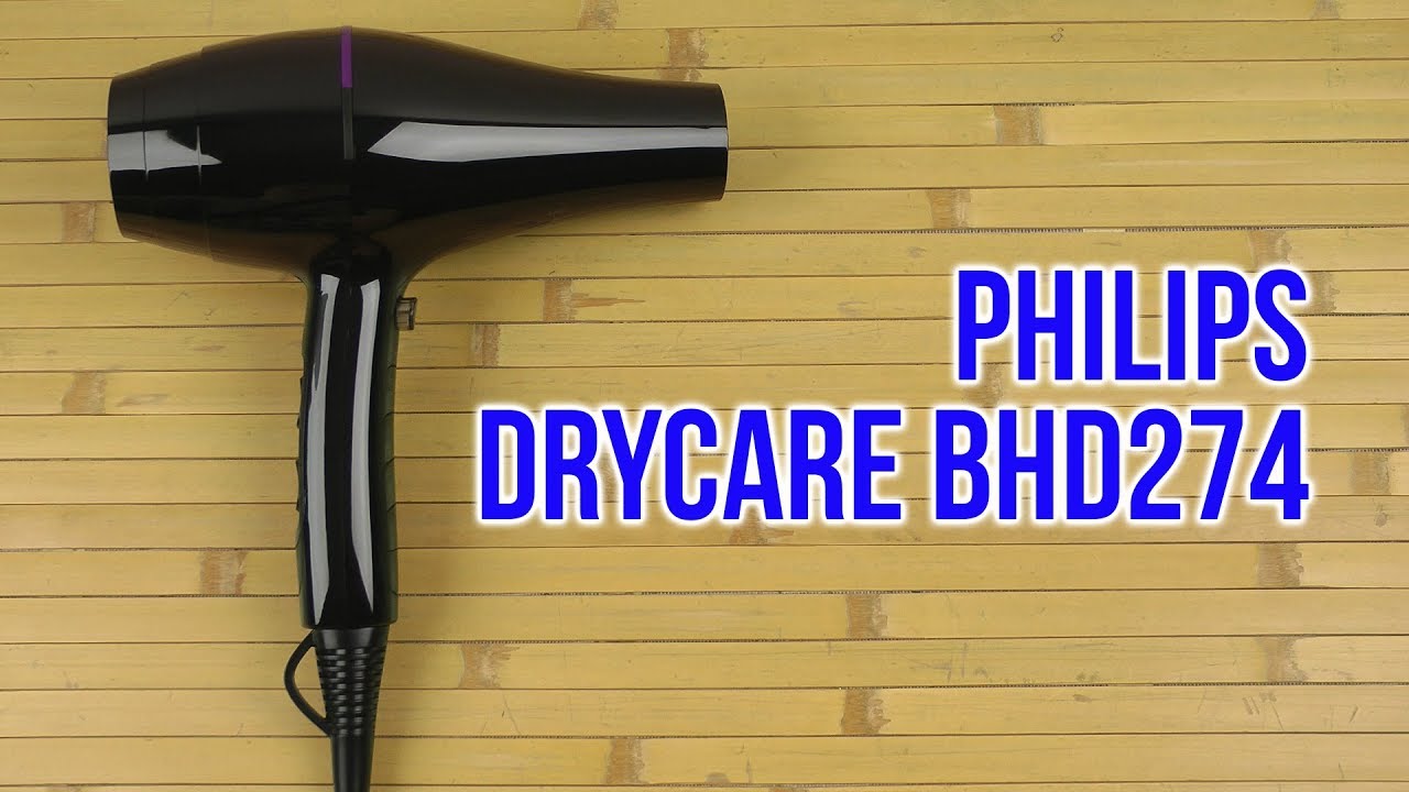 Распаковка PHILIPS DryCare BHD274