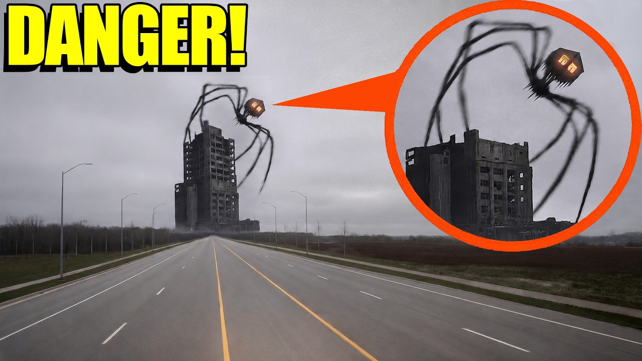 Drone catches House Head CLIMBING a Building! (It&rsquo;s WATCHING us!)