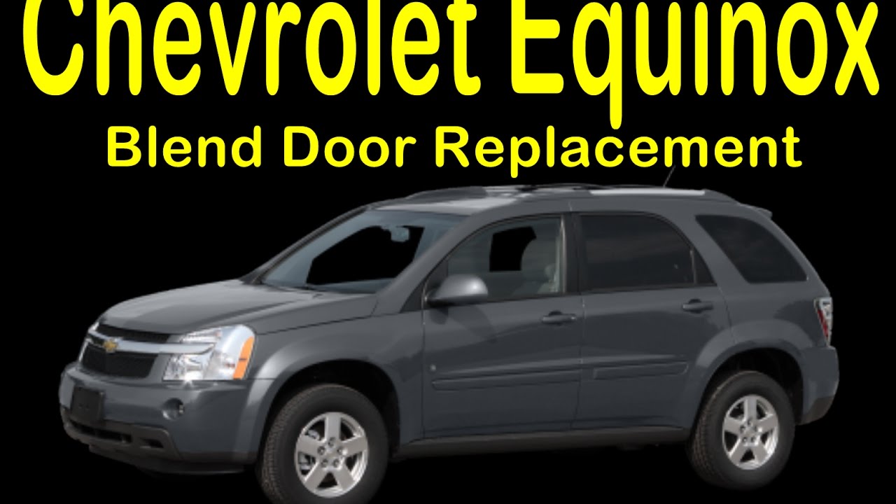 Как заменить дверь и снять приборную панель на Chevrolet Equinox Blend 2005–2009 годов выпуска
