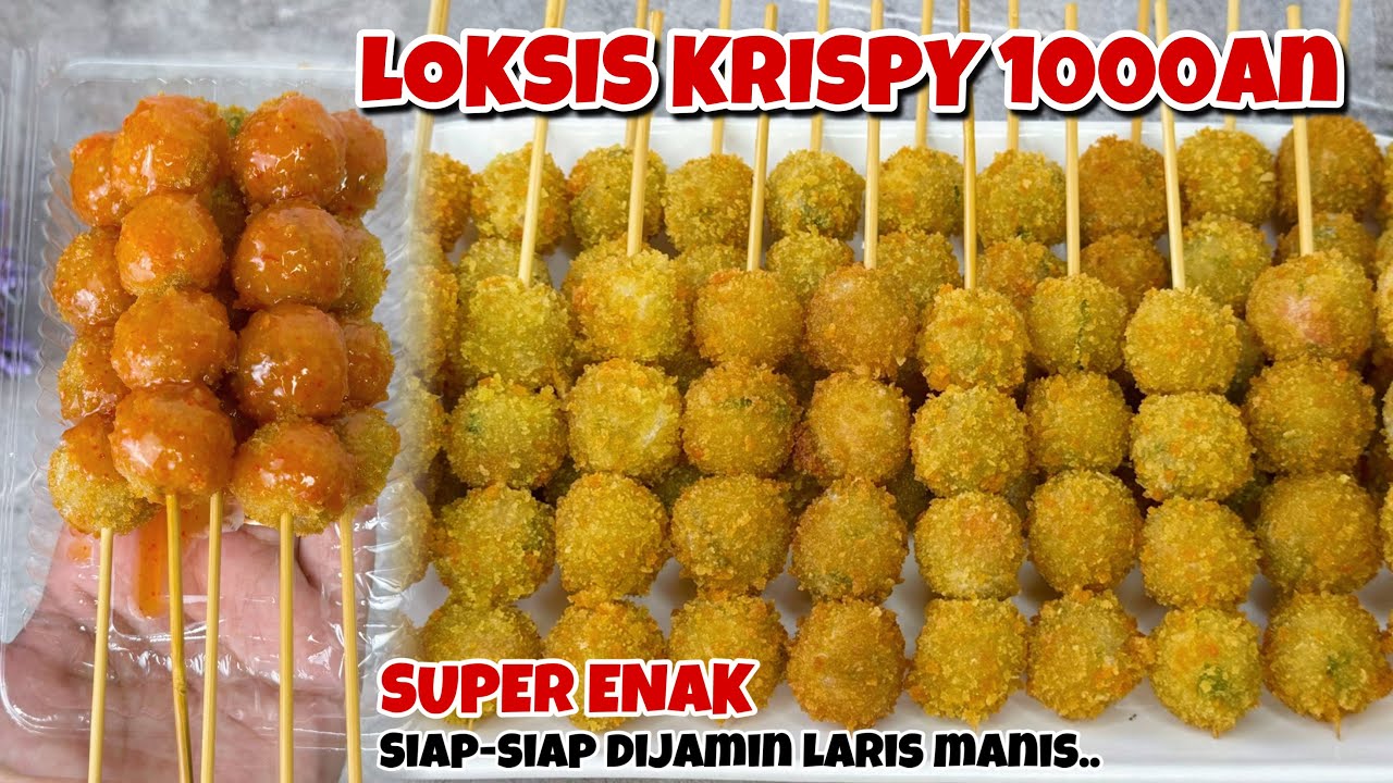YUKK BIKIN BOCIL BOLAK-BALIK KE WARUNG!! LOKSIS “CILOK SOSIS” KRISPY SUPER ENAK IDE JUALAN 1000an