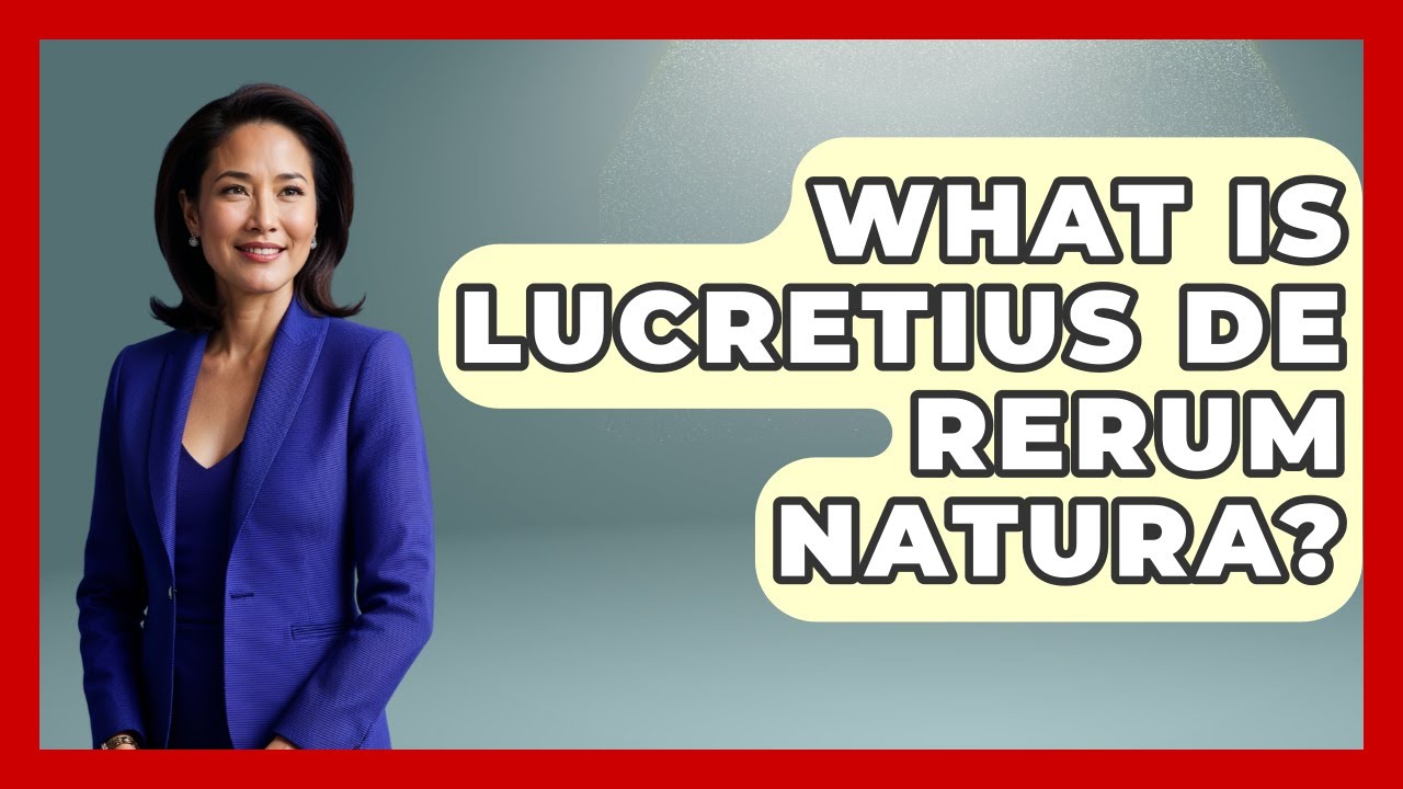 What Is Lucretius De Rerum Natura? - All About Rome