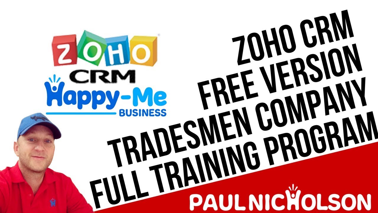 The Free Zoho CRM Dashboard And Reports Explained - For Trades Companies Lesson 8