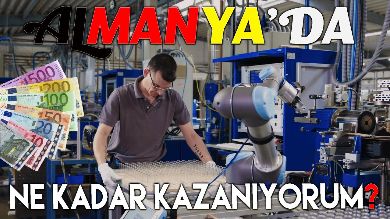 ALMANYA 🇩🇪STAJYER MAAŞI 🤔