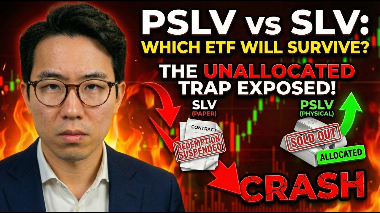 PSLV vs SLV: Which Silver ETF Will SURVIVE the Next Crisis?