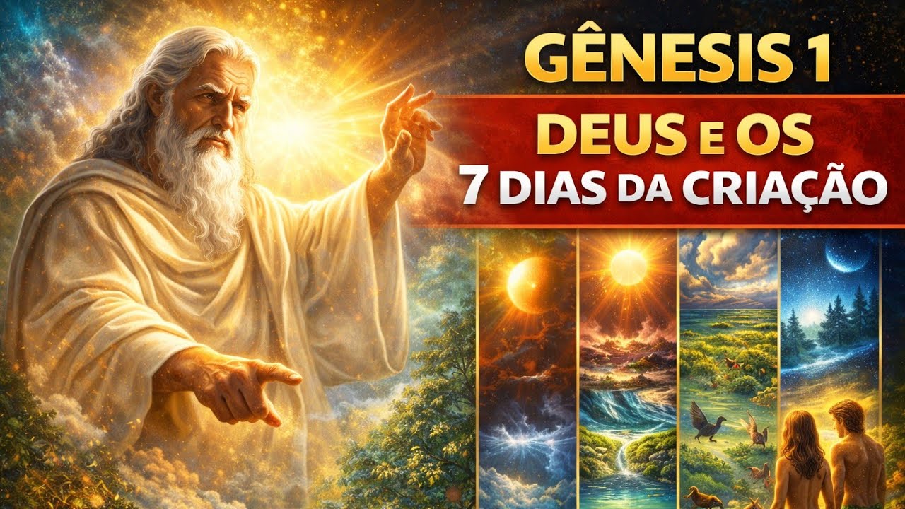 Gênesis 1 – Os 7 Dias da Criação de Deus