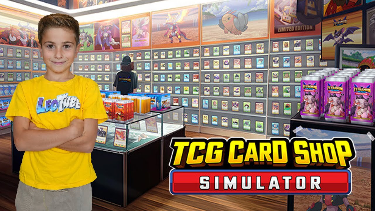 Leo abre su tienda de TCG Cartas Coleccionables