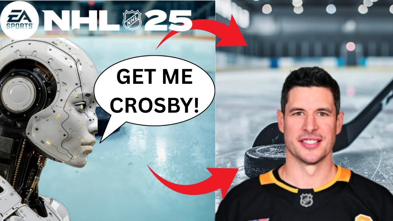NHL 25 But AI Builds My Hockey Team.