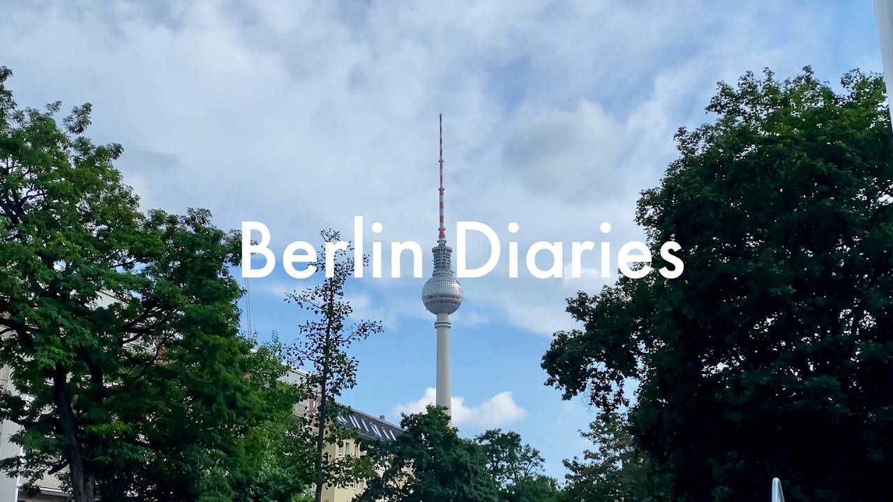 Summer in Berlin, Wedding Things, Illustration Projects, Cafes & Shopping Vlog