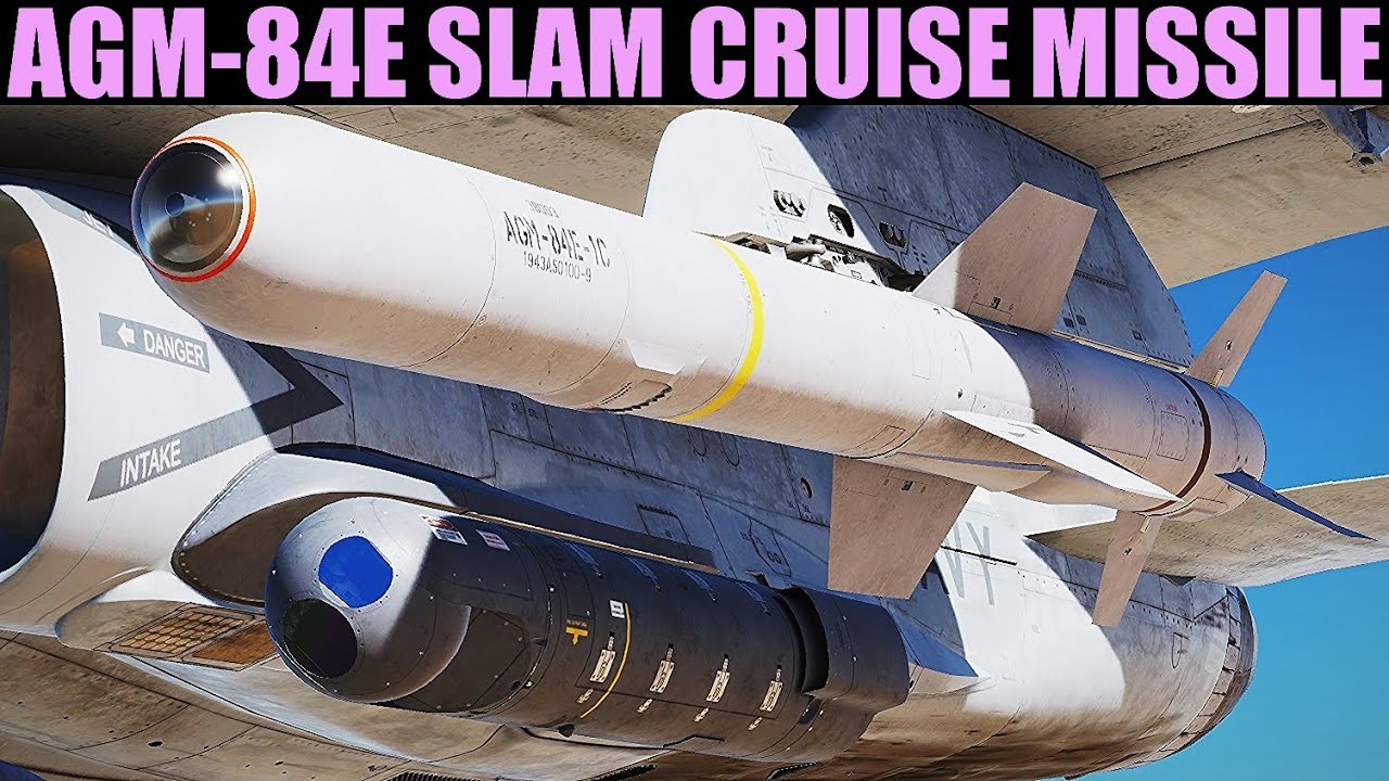 FA-18C Hornet: AGM-84E SLAM Cruise Missile Tutorial | DCS WORLD