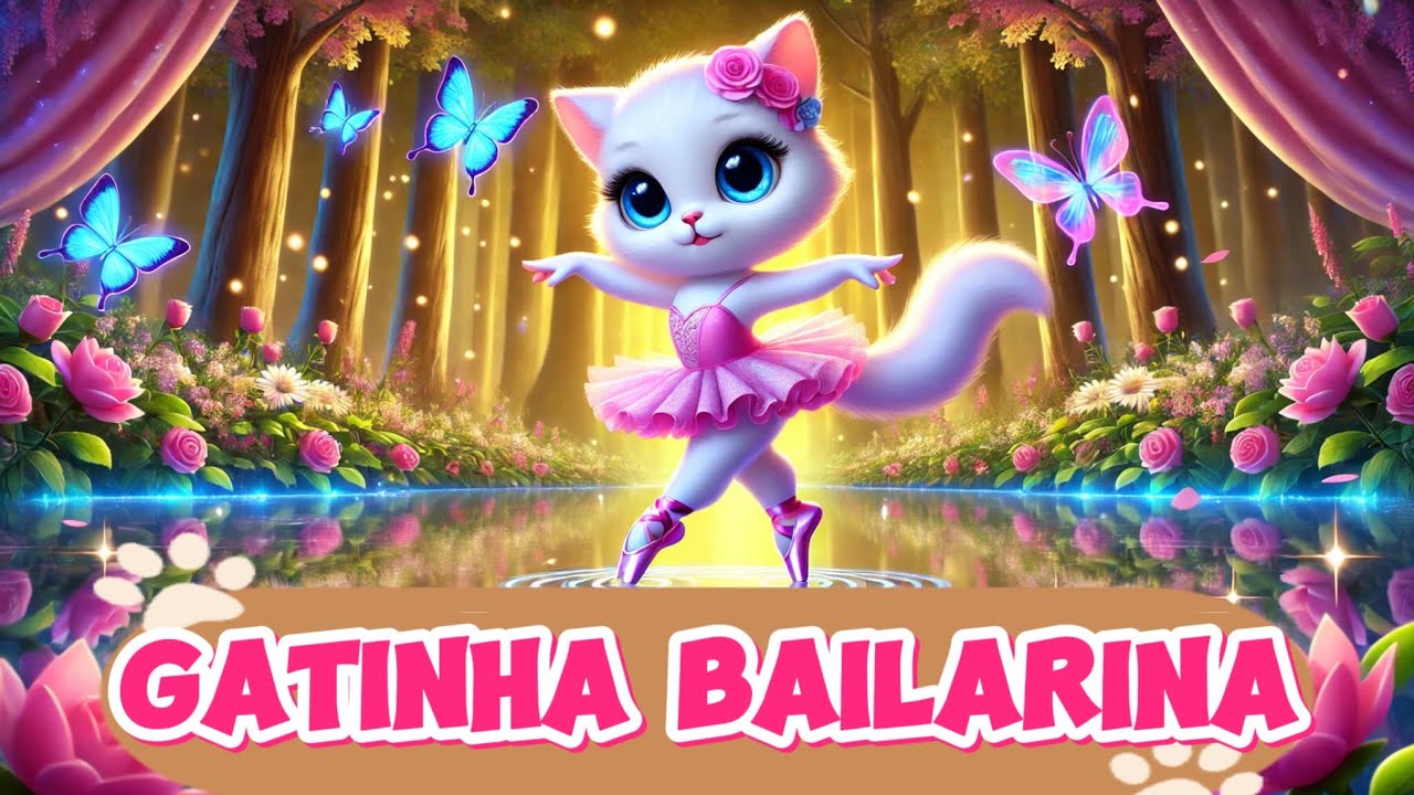 Gatinha Bailarina &ndash; M&uacute;sica Infantil ✨🎀