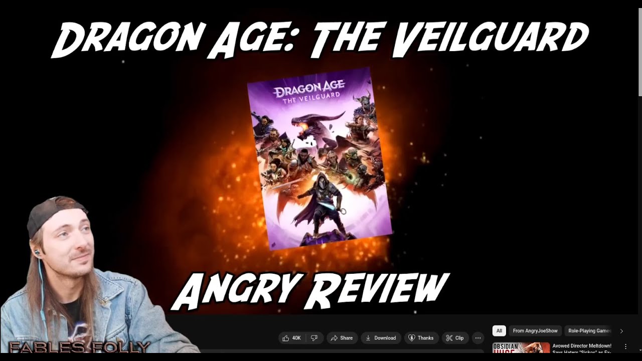 AngryJoe Got Angry about Dragon Age