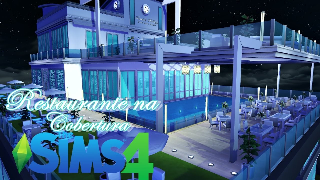 Construindo um Restaurante na Cobertura │The Sims 4 (Speed Build)