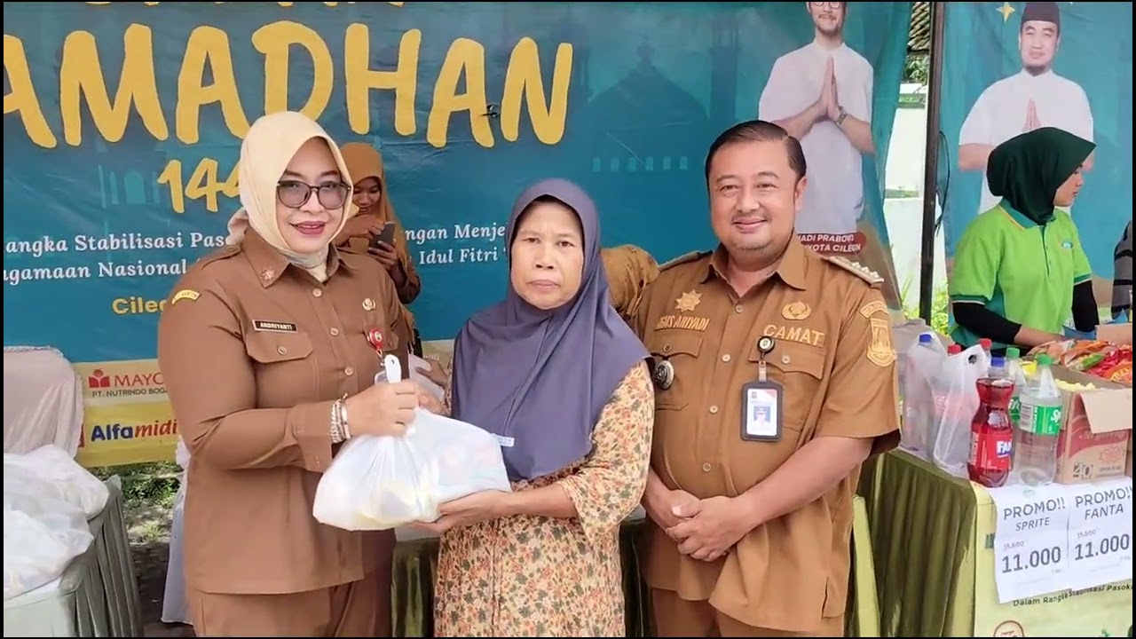 Bantuan Sembako & Bazar Ramadhan 1447 H Kecamatan Ciwandan Bersama Dinas Perindustrian & Perdagangan
