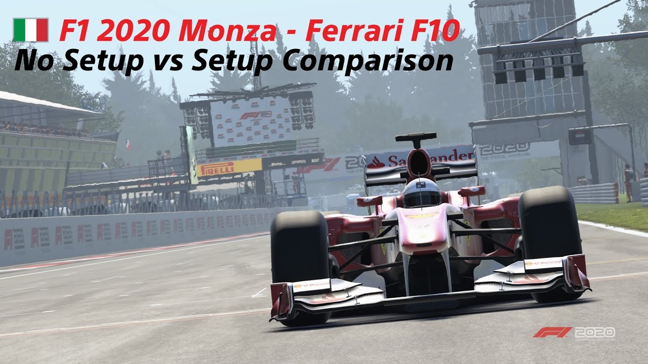 F1 2020 | 🇮🇹 MONZA CLASSIC CARS HOTLAP - Ferrari F10 | | Comparison | KARL___24