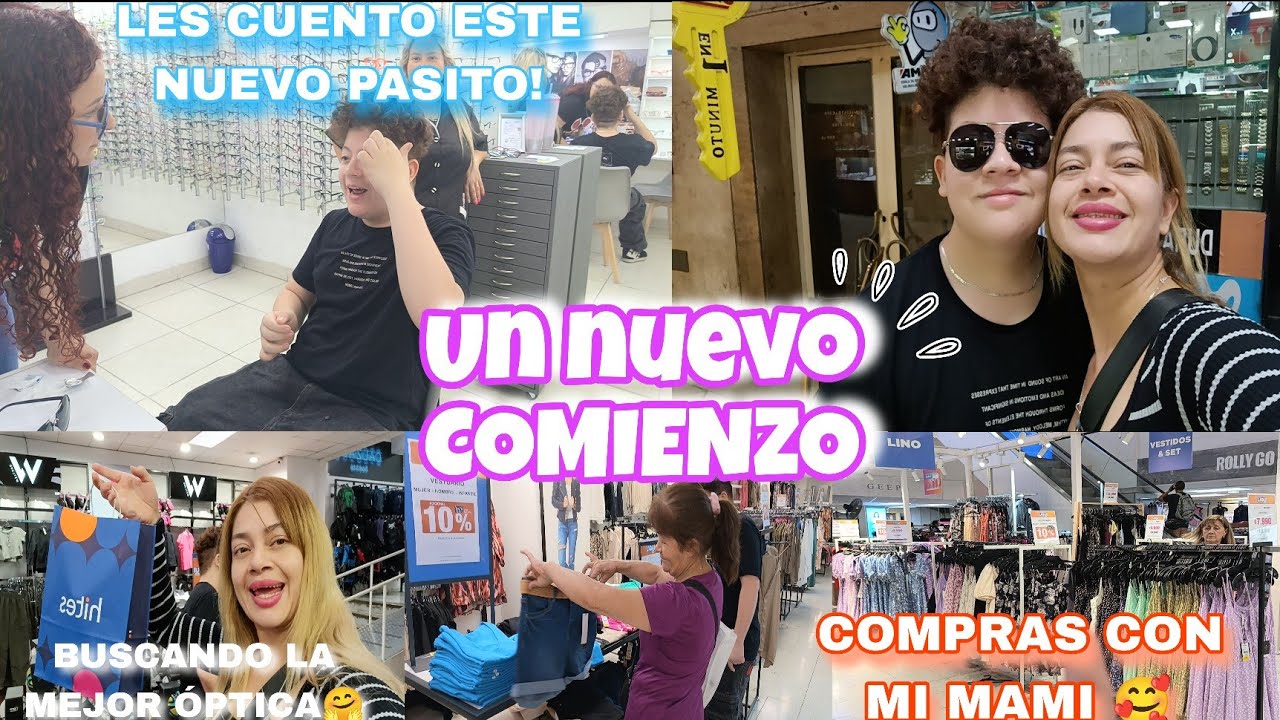 El MEJOR día para mi HIJO 🥹🥰 LE CAMBIARÁ su VIDA 😃😎 De SHOPPING con mi MAMITA 👖🩳