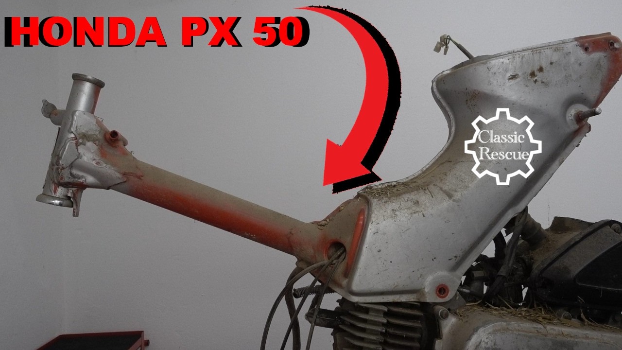 🔩Moped Restoration | Honda PX50 | Disassemble | Part 1
