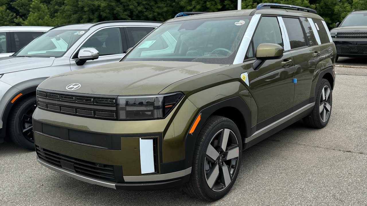 2024 Santa Fe hybrid walk around