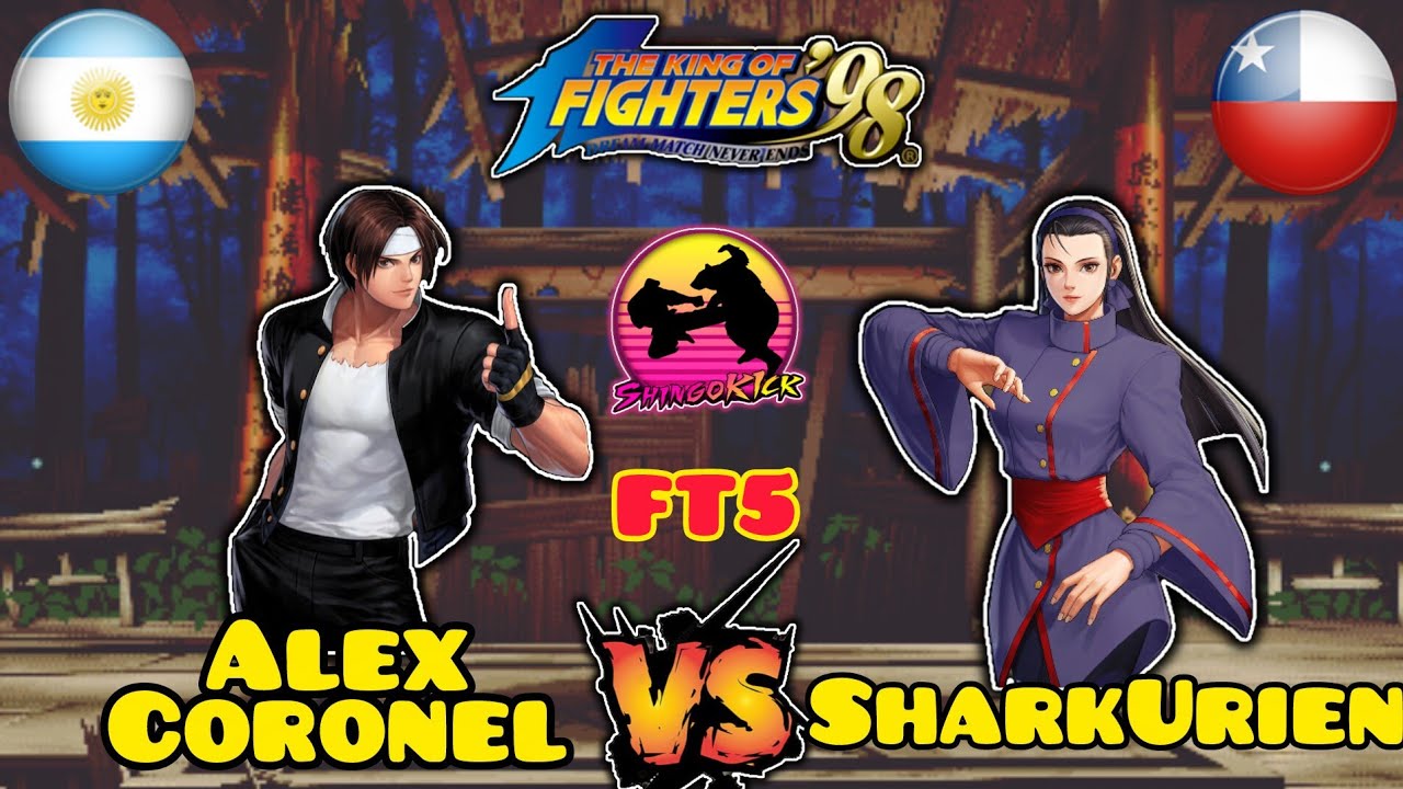 🔥Promesa🆚Leyenda🔥🇦🇷Alex Coronel🇦🇷🆚🇨🇱SharkUrien🇨🇱 FT5 #kof98 