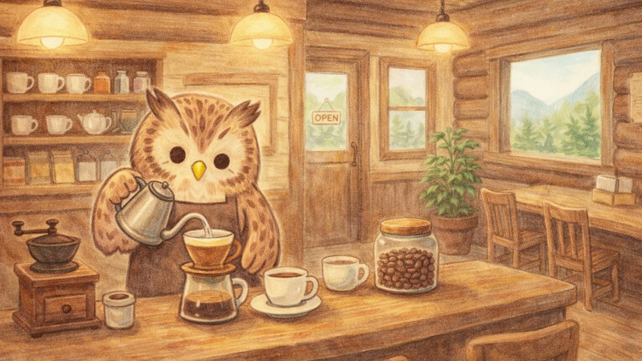 [playlist] 핸드 드립 커피와 함께 쉬어가는 시간｜부보의 산장 카페 ☕#jazz #jazzplaylist
