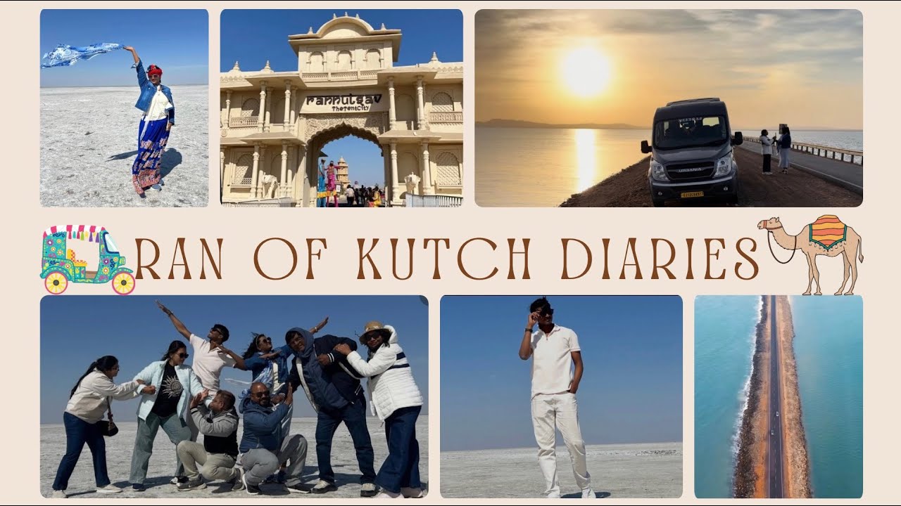Vlog-19  Gujarat Tour [ Dhordo ] Runn of Kutch & Road to Heaven  Day 4