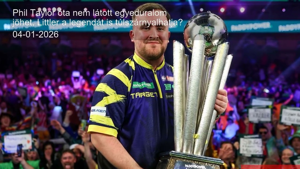 Phil Taylor óta nem látott egyeduralom jöhet, Littler a legendát is túlszárnyalhatja?
