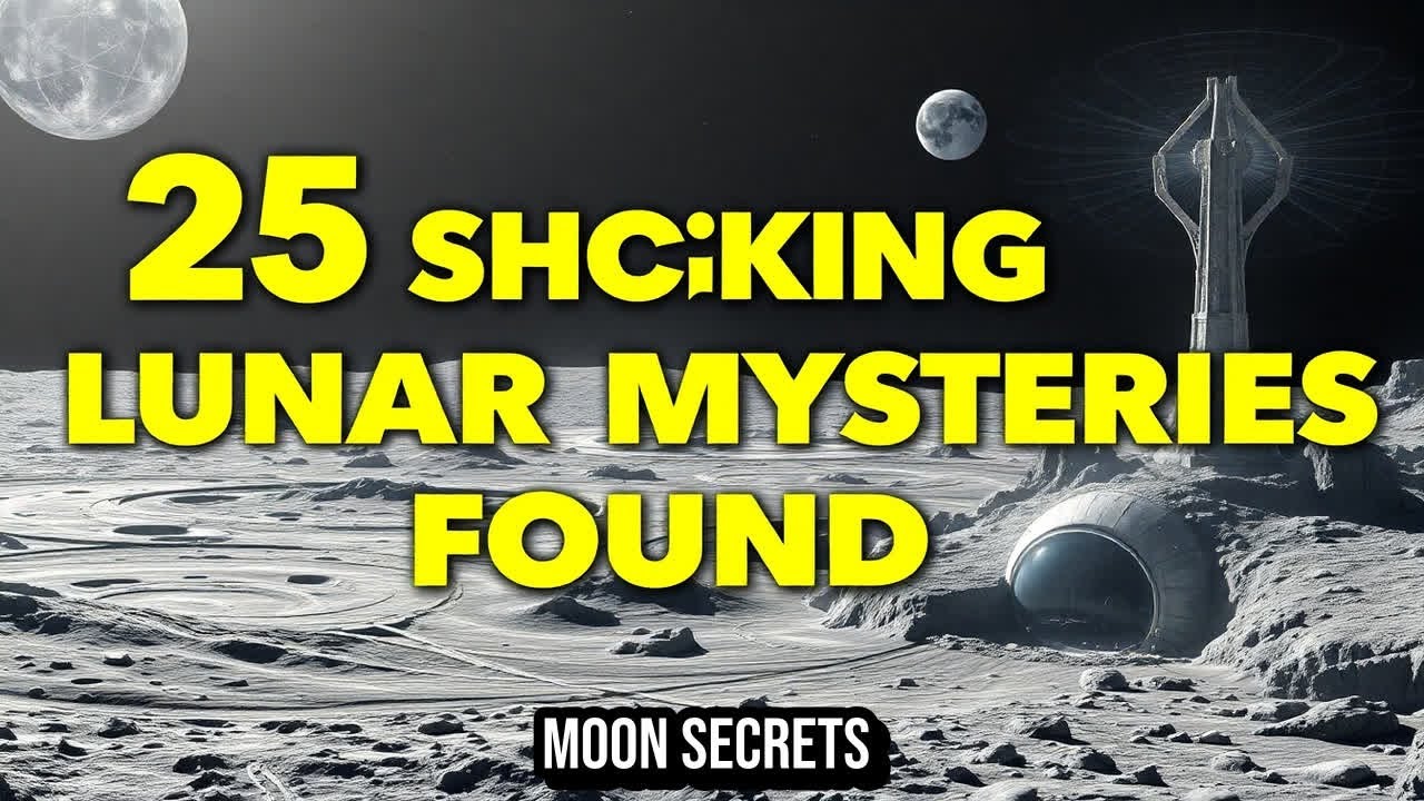25 Unexplained Lunar Anomalies You’ve Never Heard Before | Space Curiosities