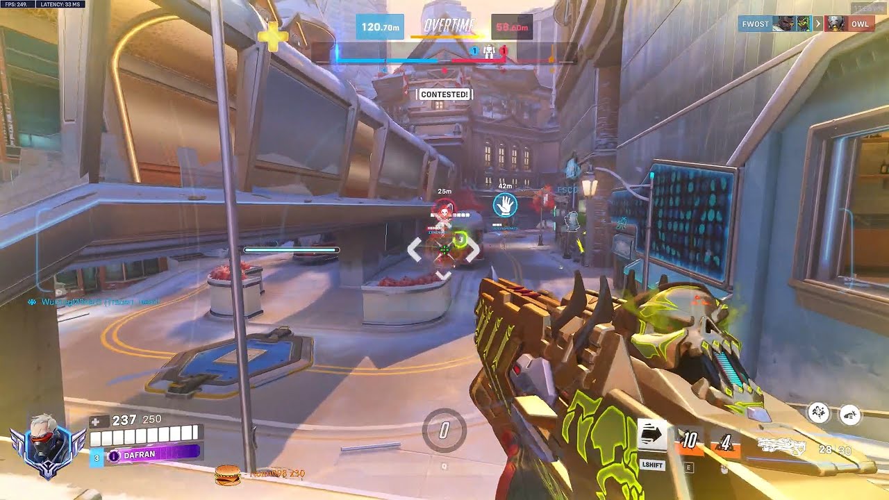 ЭТО ЛУЧШИЙ СОЛДАТ 76 В МИРЕ &mdash; ДАФРАН! OVERWATCH 2: ГЕЙМПЛЕЙ 19 СЕЗОНА