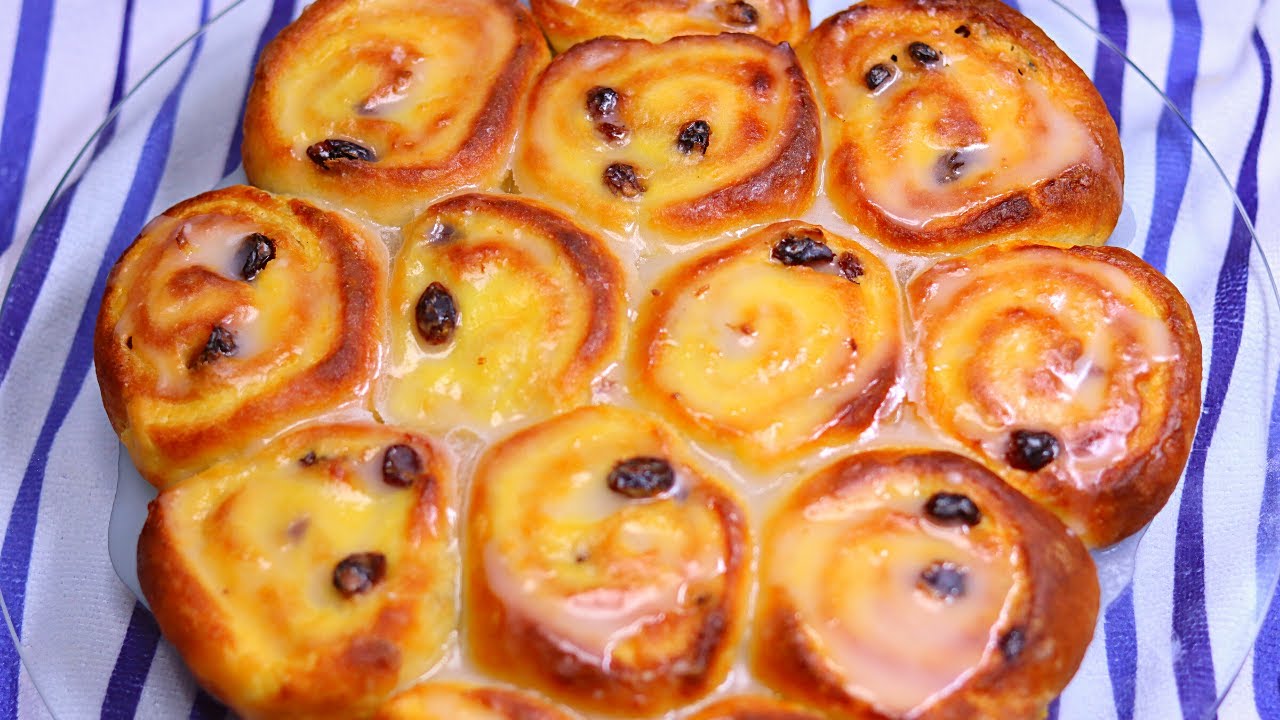 Puddingschnecken Rezept - blitzschnell ohne Hefe, zergehen auf der Zunge! Schneckenkuchen backen