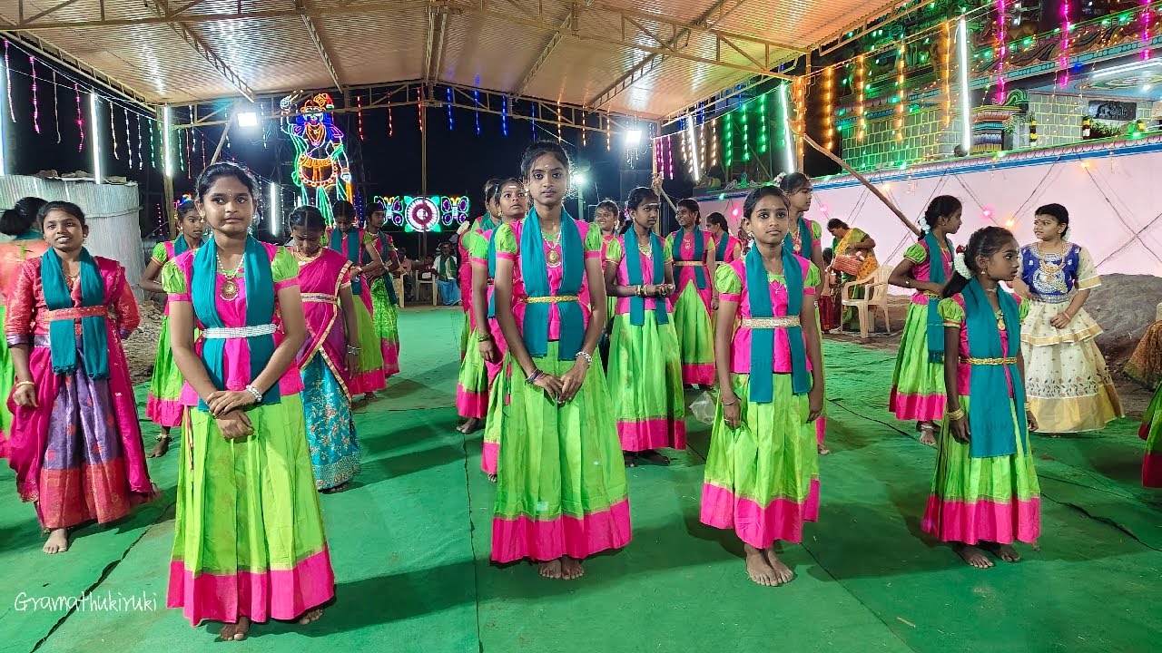 Live திருக்குமரன் கலைக்குழு வள்ளிக்கும்மி சிறப்பு நிகழ்ச்சி கிராமத்துக்கிறுக்கி
