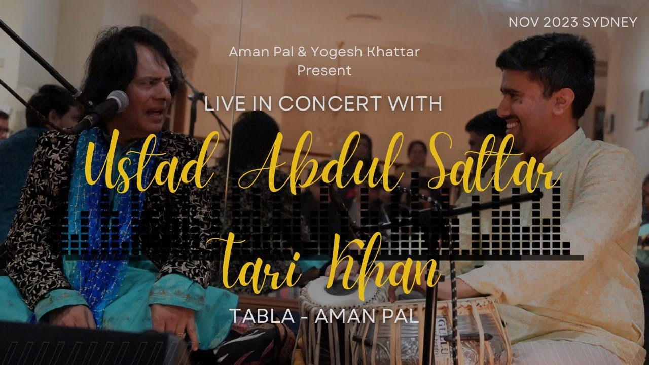 Ranjish Hi Sahi | ft. @UstadTariKhanOfficial  | Tabla Aman Pal | Nov 2023 Sydney | ICMB Episode 1