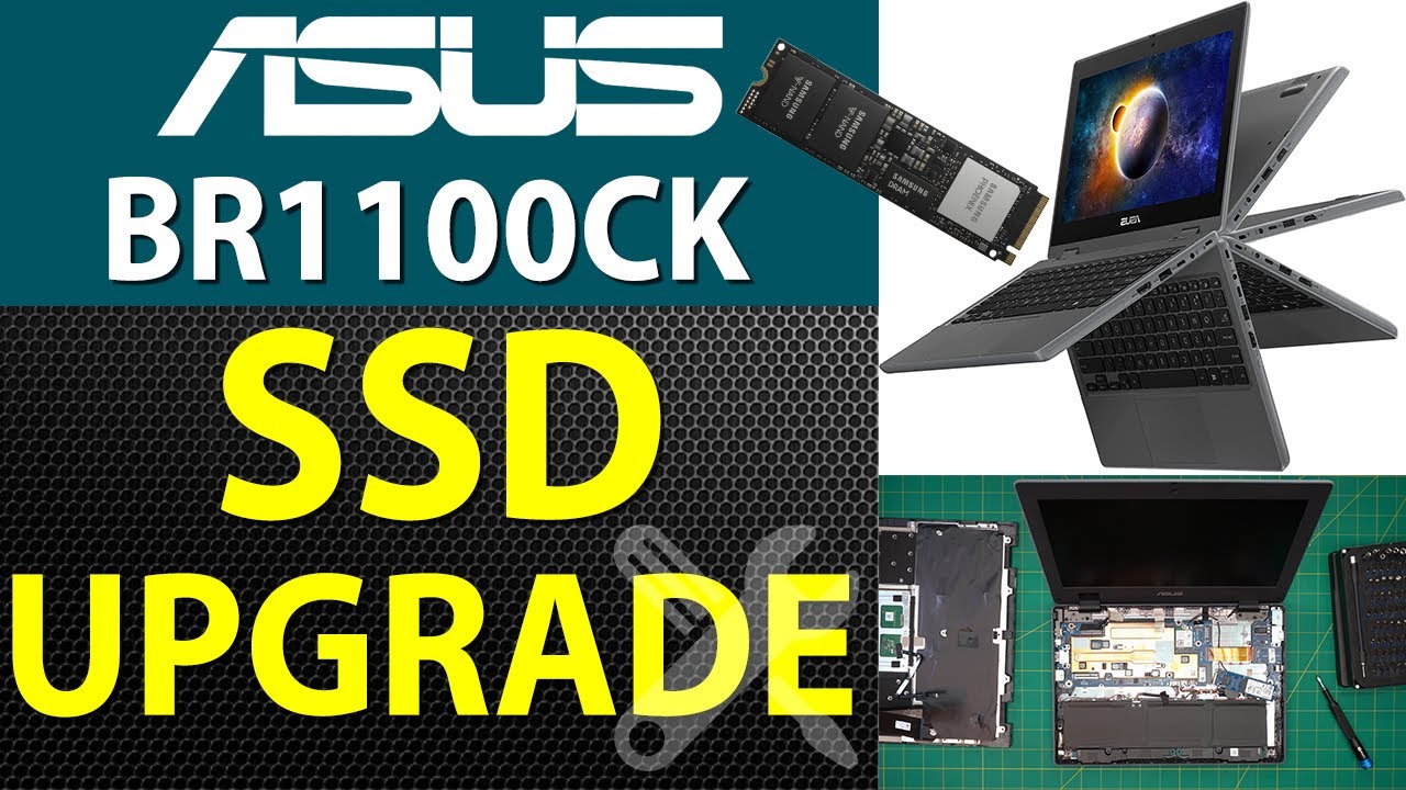 How to Upgrade Storage (SSD/HDD) on ASUS BR1100CK Laptop - Step-by-Step
