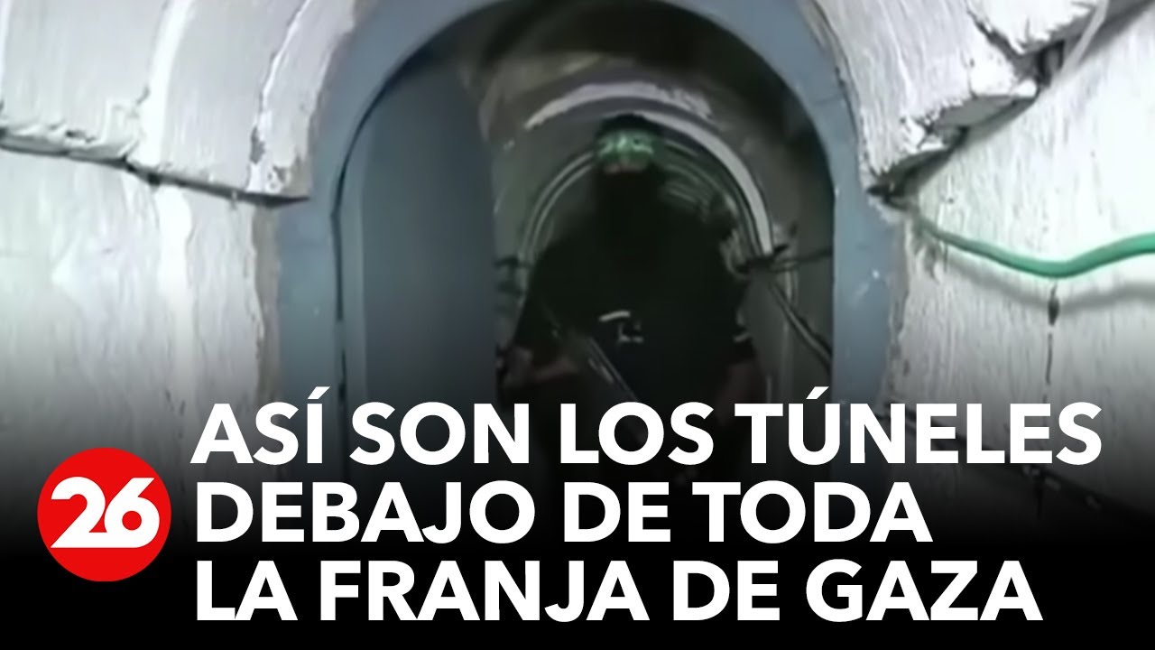 Los túneles debajo de toda la Franja de Gaza | #26Global