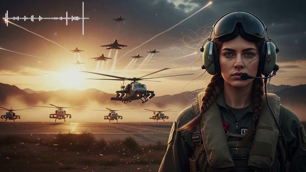 Семь истребителей против одного вертолета Apache — они этого совсем не ожидали.