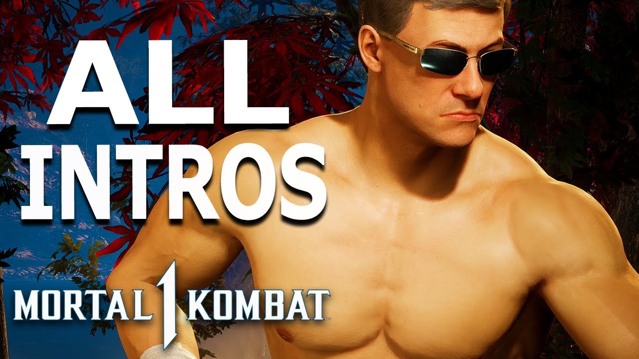 MORTAL KOMBAT 1 Van Damme All Intros Dialogue Character Banter MK1