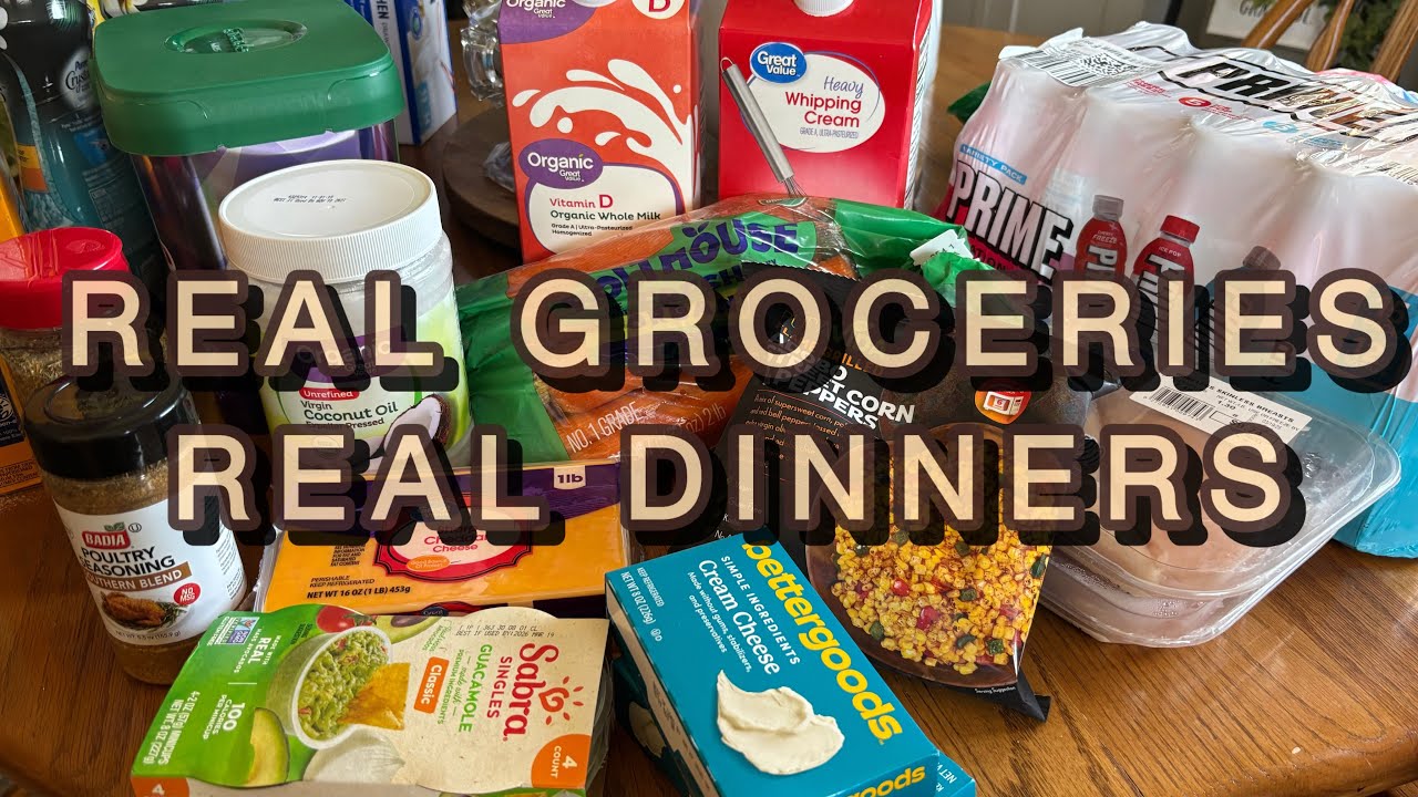 Comidas de verdad, cenas de verdad | Compras semanales, plan de comidas econ&oacute;mico y comidas famil...